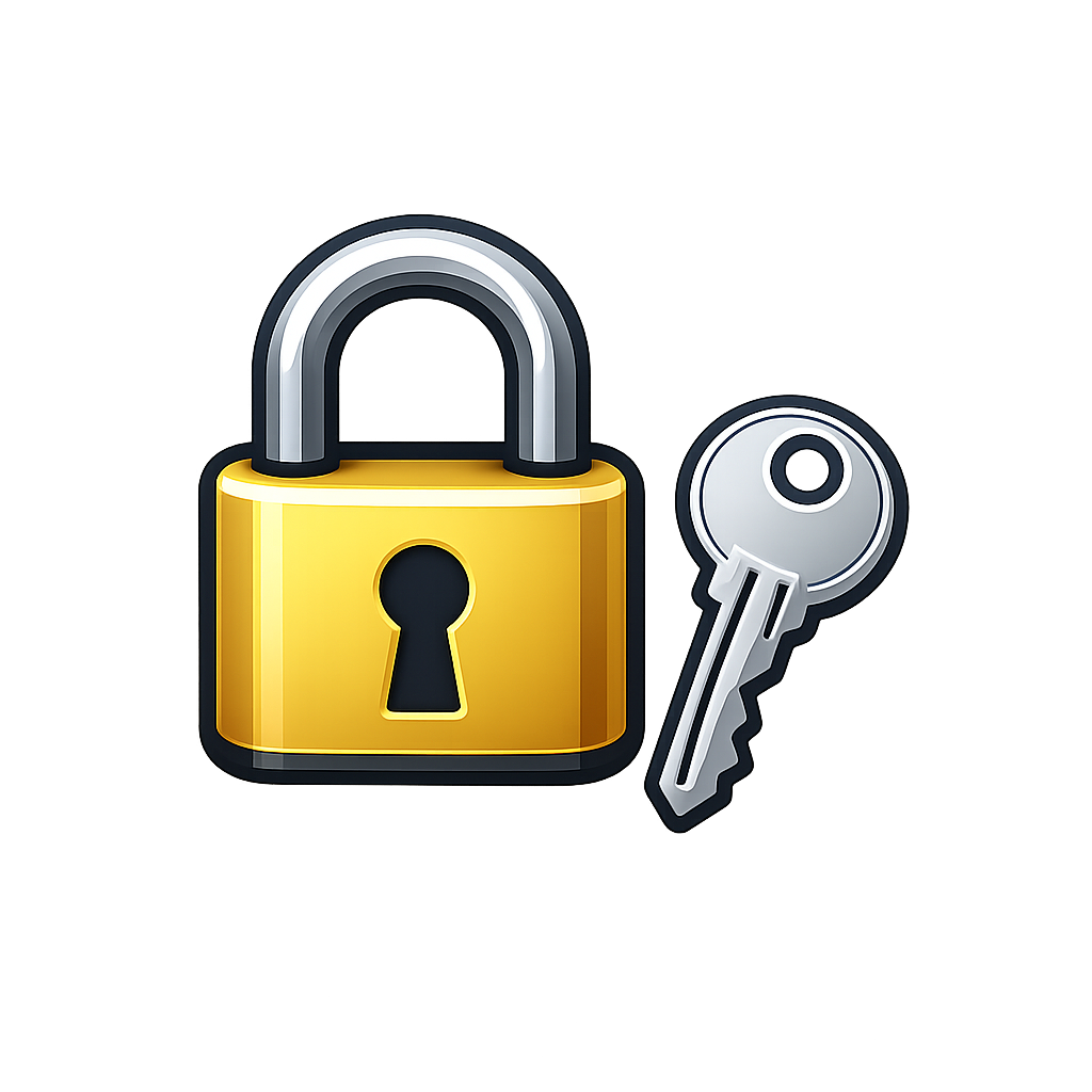Lock  Key Icon-1