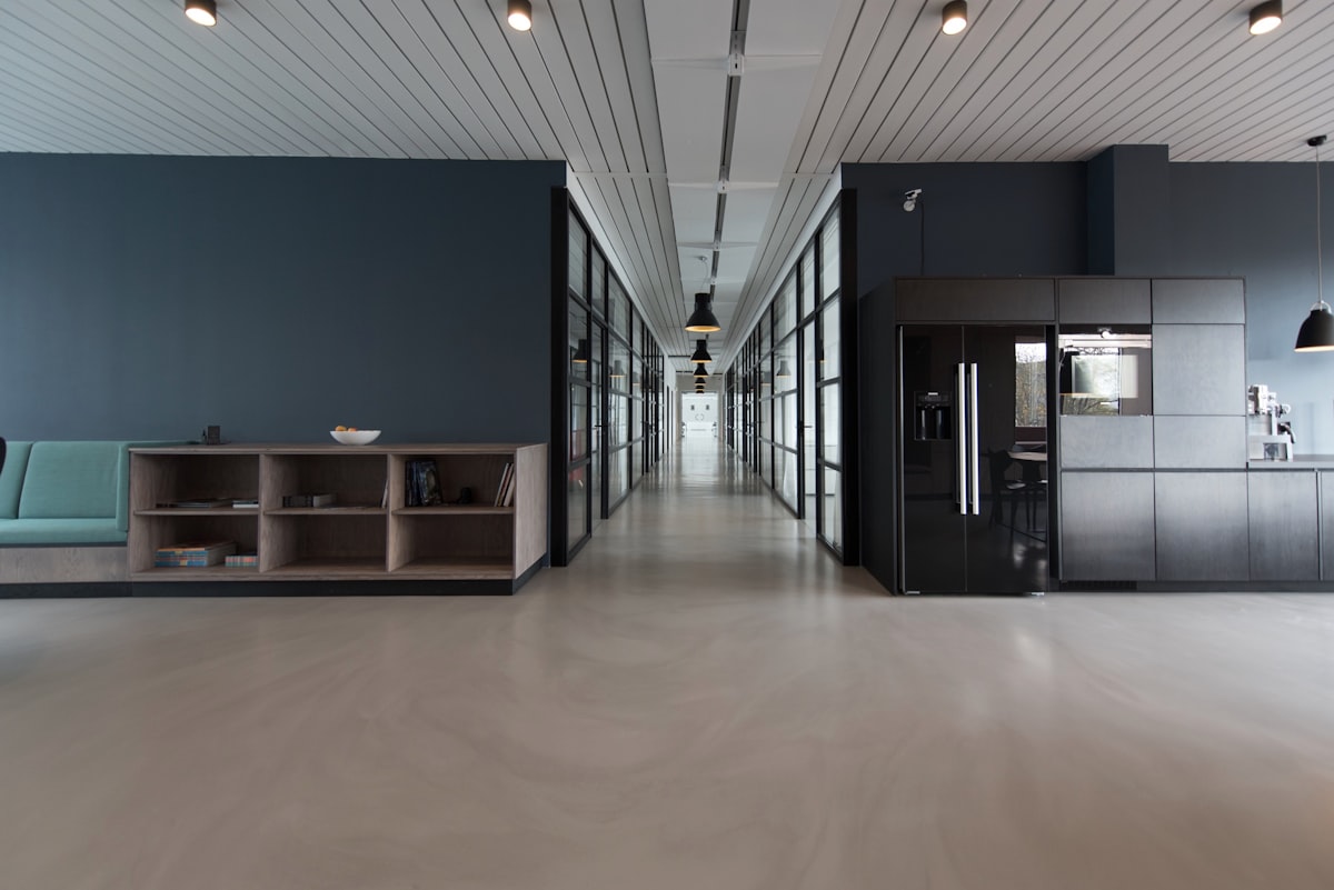 Modern commercial interior secured by SmartConnect